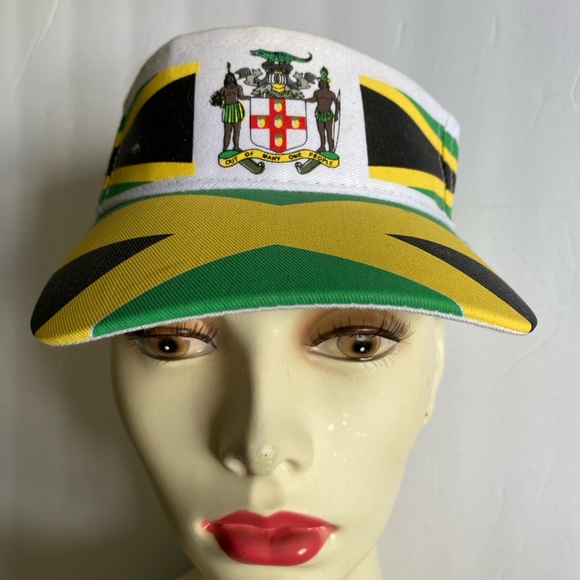 Jamaica Sun Visor Cap 🇯🇲 - Picture 12 of 13